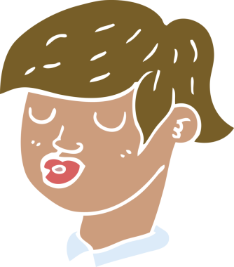 bir insan tarafından çizilmiş karalama içeriği yüz