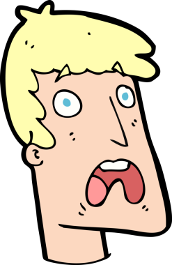 Bir insan tarafından çizilmiş bir karikatür.