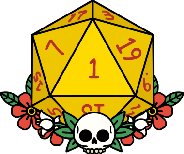 Retro Dövme Tarzı Doğal Zarlar Bir insan tarafından çizilmiş çiçek elementleri ile yuvarlanır