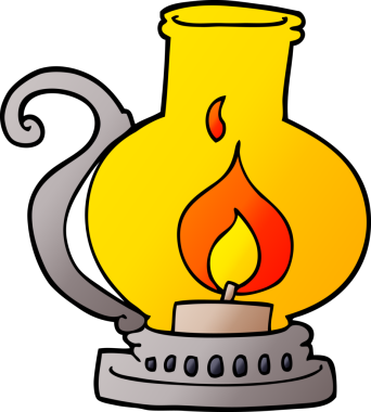 Bir insan tarafından çizilmiş karalama feneri.