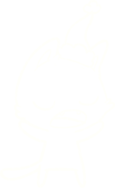 Bir insan tarafından çizilen Noel Kedisi Tebeşiri