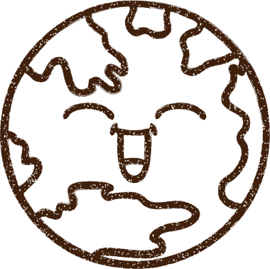 Bir insan tarafından çizilen Mutlu Toprak Kömürü