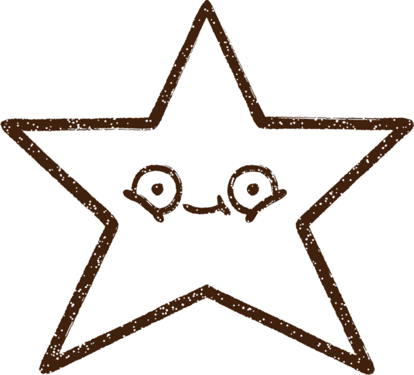 Bir insan tarafından çizilen Yıldız Kömürü Çizimi