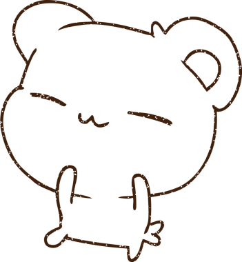 Bir insan tarafından çizilmiş Sevimli Ayı Kömürü