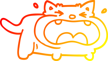 Bir insan tarafından çizilmiş karikatür çizimi.