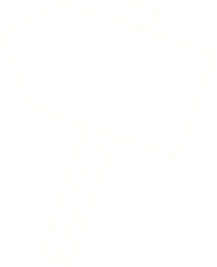 Bir insan tarafından çizilen Yön İşareti Tebeşiri