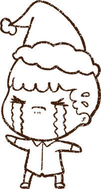 Ağlayan Çocuk Kömür Bir insan tarafından çizilmiş