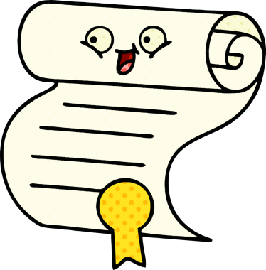 bir insan tarafından çizilmiş bir sözleşmenin çizgi roman tarzı