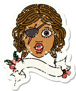 Retro Dövme Tarzı Bir insan tarafından çizilmiş insan düzenbaz karakter yüzü