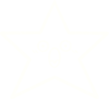 Bir insan tarafından çizilen Yıldız Tebeşiri