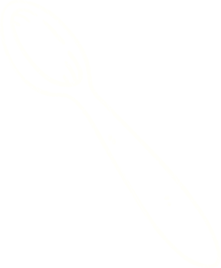 Bir insan tarafından çizilen kaşık tebeşiri