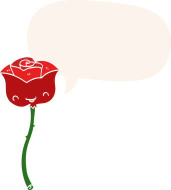 bir insan tarafından çizilmiş retro tarzında konuşma baloncuğu olan çizgi film gülleri