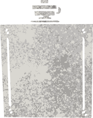 Bir insan tarafından çizilmiş garip bir karikatür çizimi.