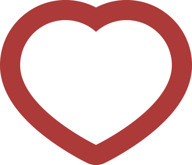 bir insan tarafından çizilmiş kalp sembolü grafik vektör resimleme simgesi