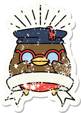 Bir insan tarafından çizilmiş eski bir dövme stili.