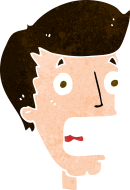 Bir insan tarafından çizilmiş karikatür.