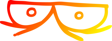 Bir insan tarafından çizilmiş bir çizgi film çizimi.