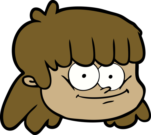 Bir insan tarafından çizilmiş bir kadın yüzü.