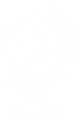 Bir insan tarafından çizilen Dünya Tebeşiri