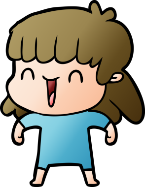 Bir insan tarafından çizilmiş endişeli bir karikatür.