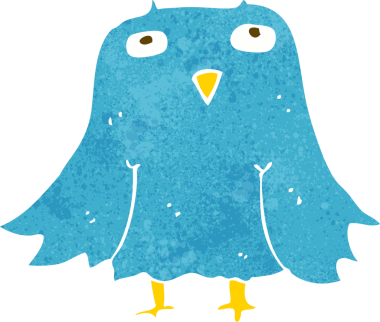 bir insan tarafından çizilmiş bir baykuş.