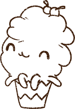 Bir insan tarafından çizilmiş Kek Kömürü