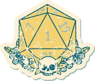 Retro Dövme Tarzı Doğal Zarlar Bir insan tarafından çizilmiş çiçek elementleri ile yuvarlanır