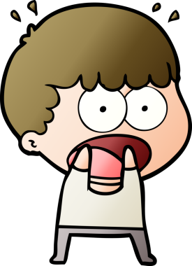 Bir insan tarafından çizilmiş bir karikatür.