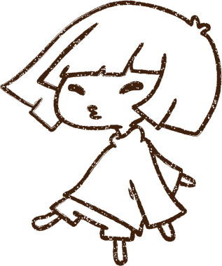 Bir insan tarafından çizilen Dans Eden Kadın Kömürü