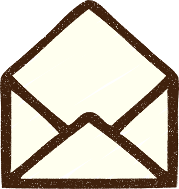 Bir insan tarafından çizilen Boş Zarf Tebeşiri