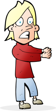 Bir insan tarafından çizilmiş bir karikatür.