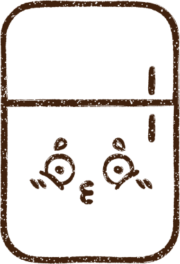 Bir insan tarafından çizilmiş buzdolabı kömürü çizimi