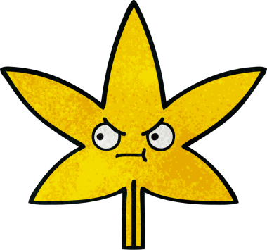 Bir insan tarafından çizilmiş güz yaprağının retro grunge dokusu.