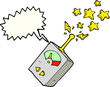 Bir insan tarafından çizilmiş karikatür karikatür karikatürü.