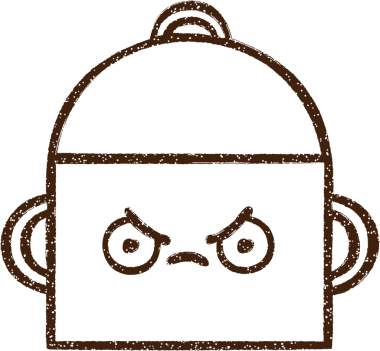 Bir insan tarafından çizilmiş kızgın tencere kömürü çizimi