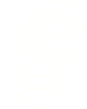 Bir insan tarafından çizilmiş Noel Burger Tebeşiri