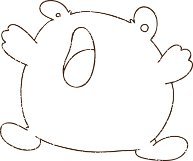 Bir insan tarafından çizilen Ayı Kömürü Çizimi