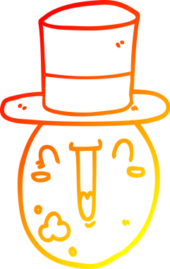 Bir insan tarafından çizilmiş havalı bir karikatür çizimi.