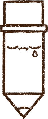 Ağlayan Kalem Kömürü Bir insan tarafından çizilmiş