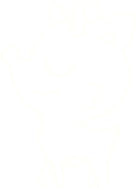 Bir insan tarafından çizilmiş ren geyiği tebeşiri.