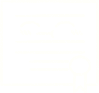 Bir insan tarafından çizilmiş Sertifika Tebeşiri