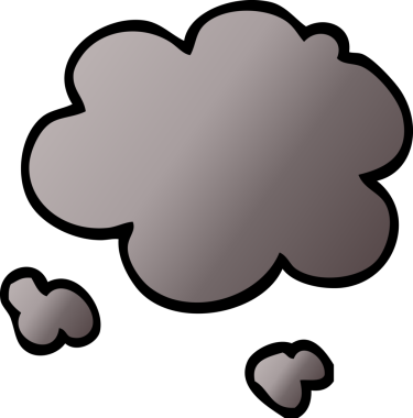 Bir insan tarafından çizilmiş karalama dumanı.