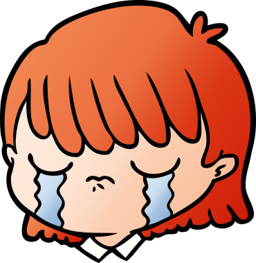 Bir insan tarafından çizilmiş bir kadın yüzü.