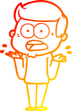 İnsan tarafından çizilmiş bir çizgi film karakteri.