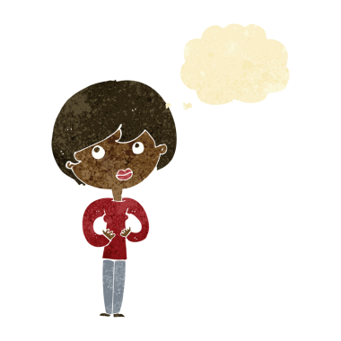 Çizgi filmdeki kadın 