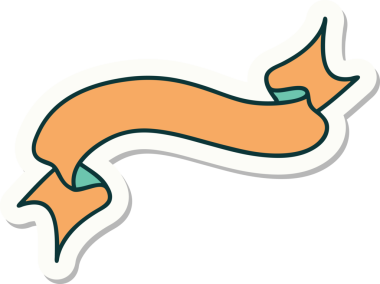 Bir insan tarafından çizilmiş geleneksel bir dövme etiketi.