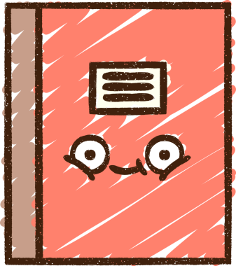 Bir insan tarafından çizilmiş Kitap Tebeşiri