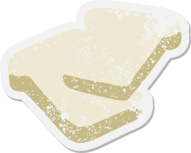 Bir insan tarafından çizilmiş dilimler halinde ekmekler.