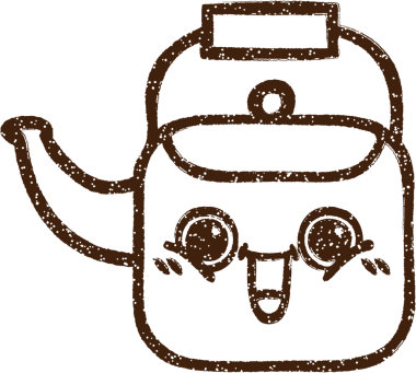 Bir insan tarafından çizilen Çaydanlık Kömürü