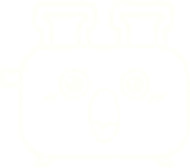 Bir insan tarafından çizilen tost makinesi tebeşiri